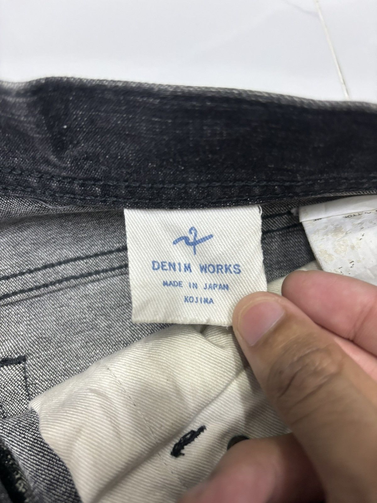 KOJIMA GENES × Yohji Yamamoto MADE IN JAPAN DENIM WORKS KOJIMA BLACK COAT JEANS Size US 33 - 7 Thumbnail
