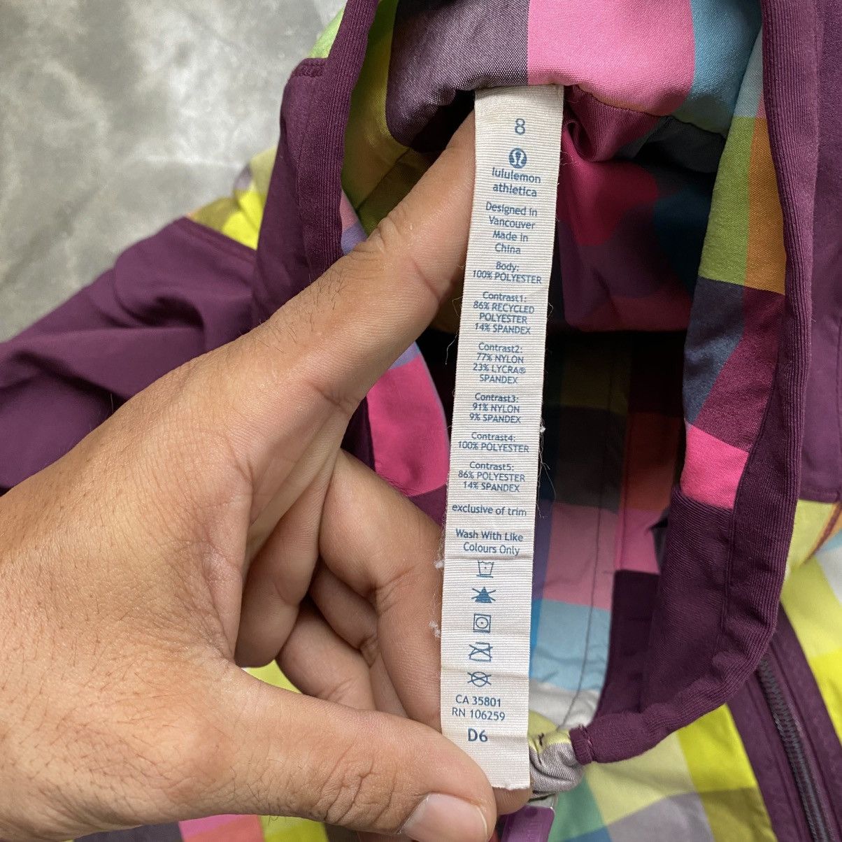 Lululemon Lululemon D6 Zip Up Jacket Size US M / EU 48-50 / 2 - 9 Thumbnail