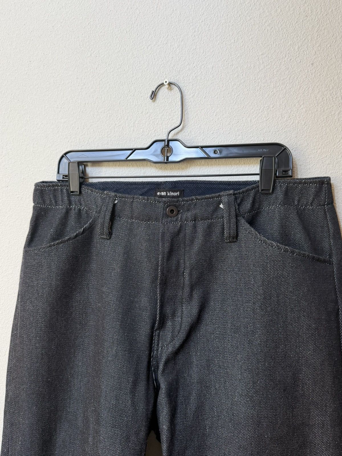 Evan Kinori Cotton wool twill four pocket pants 36 Size US 36 / EU 52 - 2 Thumbnail