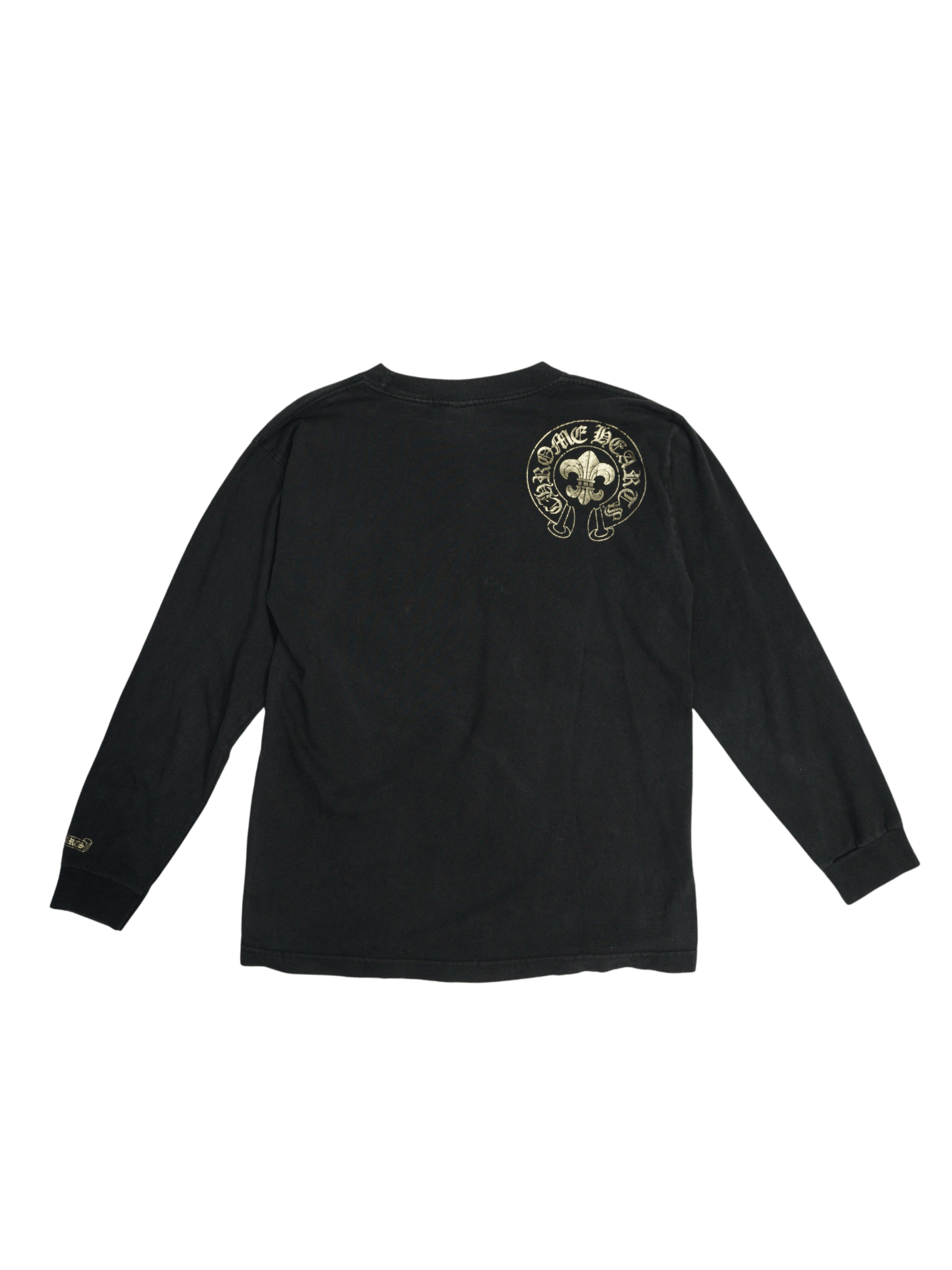 Chrome Hearts Chrome Hearts Vintage Gold Multi Dagger Logo Longsleeve Size US M / EU 48-50 / 2 - 2 Thumbnail