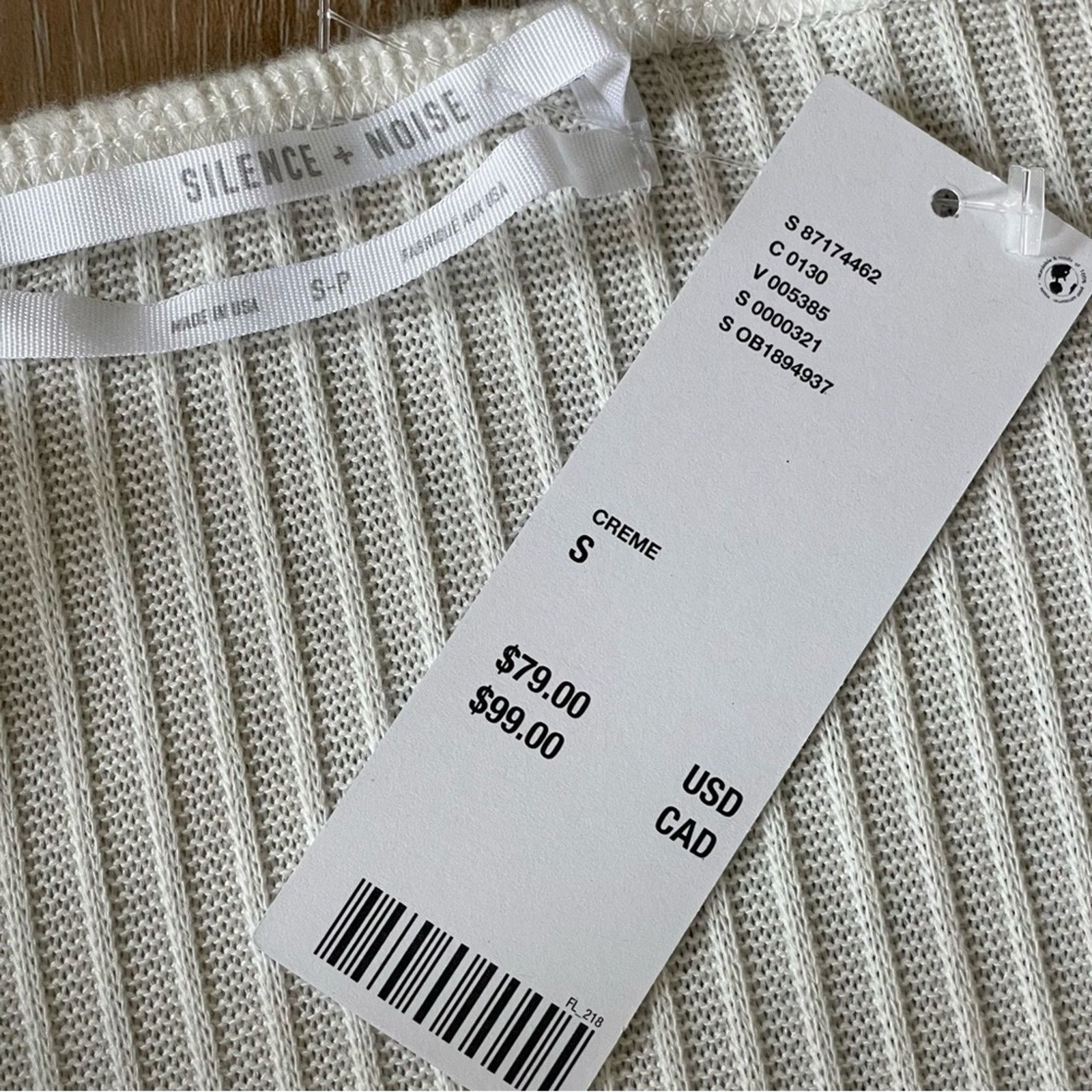 Urban Outfitters Urban Outfitters Silence + Noise Cookie Cozy Midi Dress S Size S / US 4 / IT 40 - 5 Thumbnail