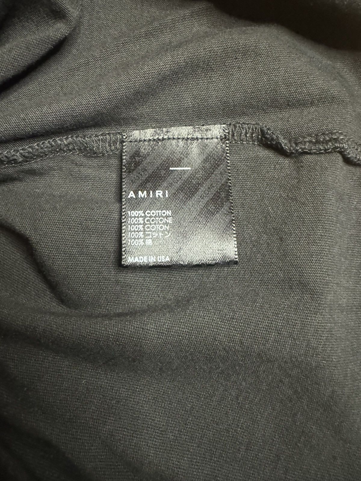 Amiri Amiri Track Tee Size US L / EU 52-54 / 3 - 6 Thumbnail