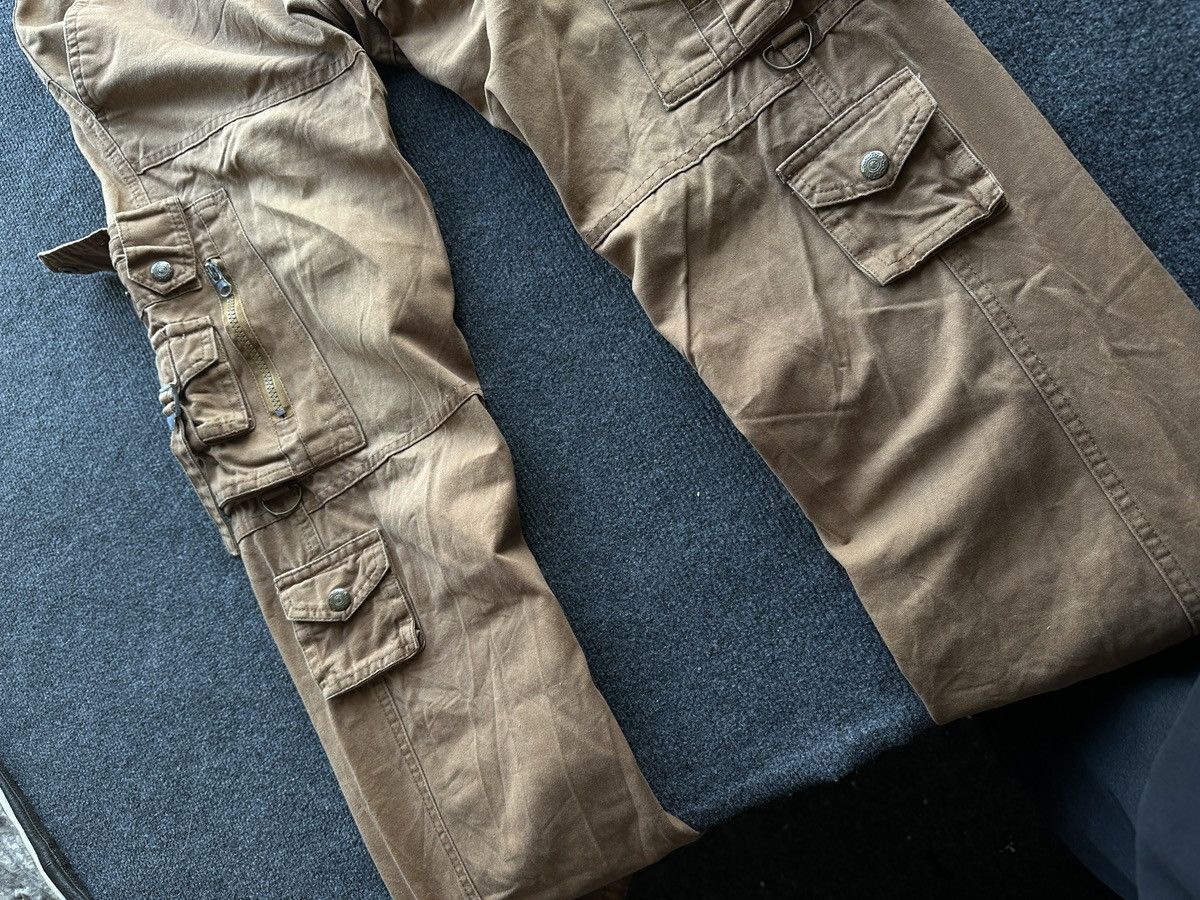 Other 🚨RARE 90s MULTIPOCKET Stone Wash BROWN Jeans Mens 30 Size US 30 / EU 46 - 4 Thumbnail