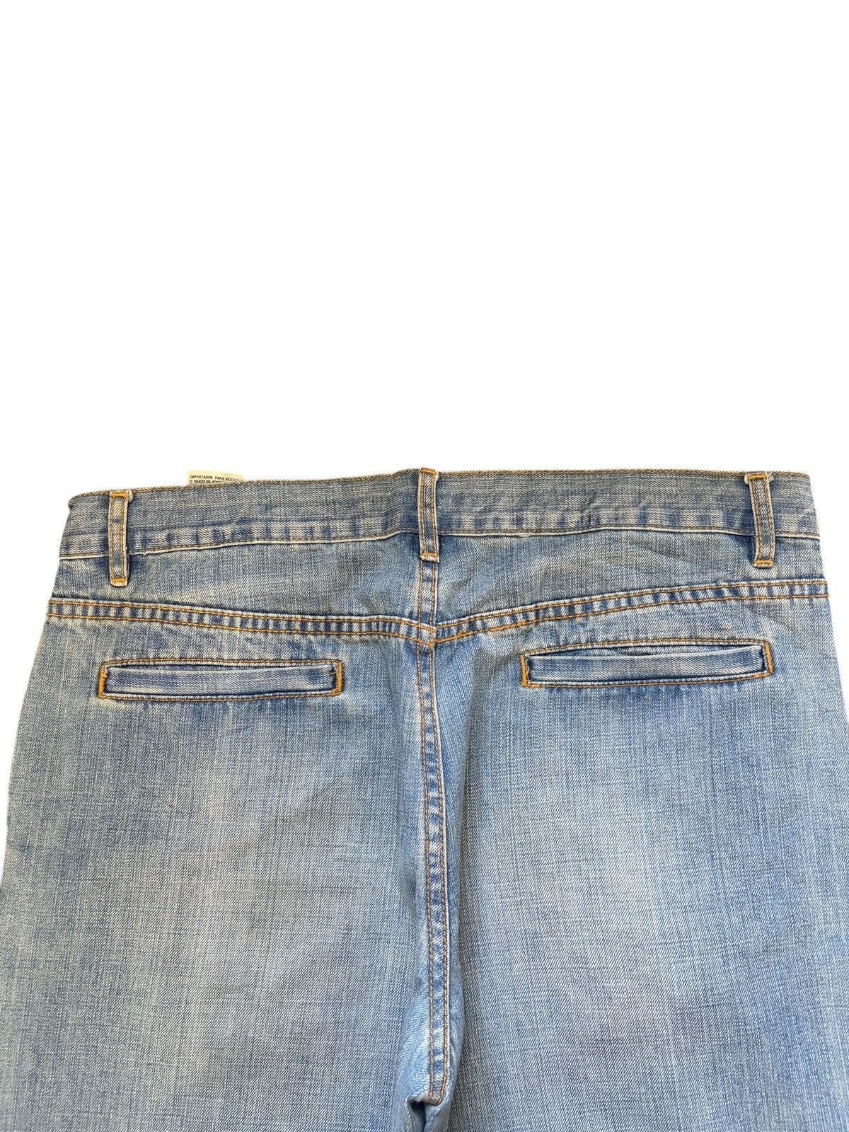 Diesel Vintage Adolfo Dominguez Distressed Flare Jeans Size 35" - 4 Thumbnail