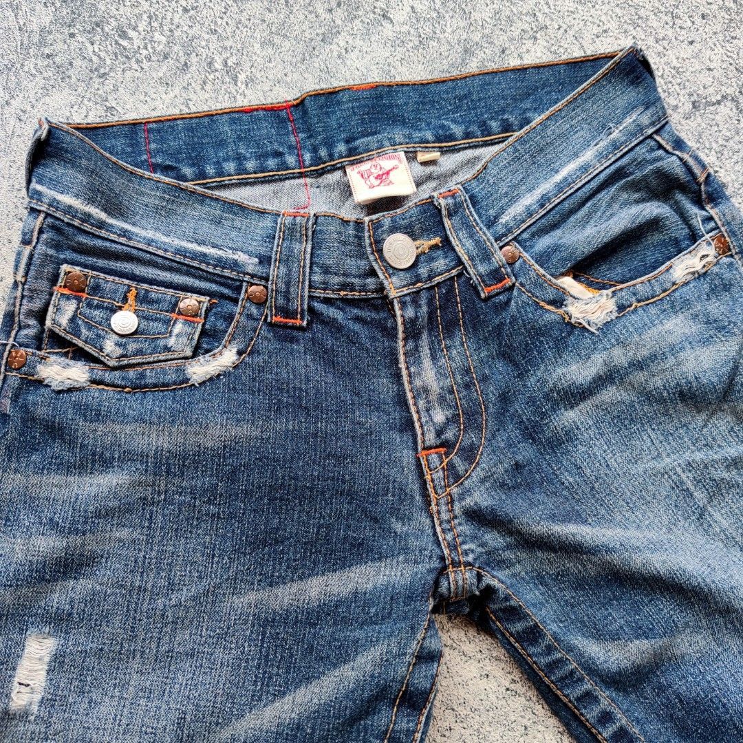 If Six Was Nine × Japanese Brand × Le Grande Bleu (L.G.B.) 🎸Super Flare🎸TR jeans bootcut beautifull design Size US 30 / EU 46 - 3 Thumbnail