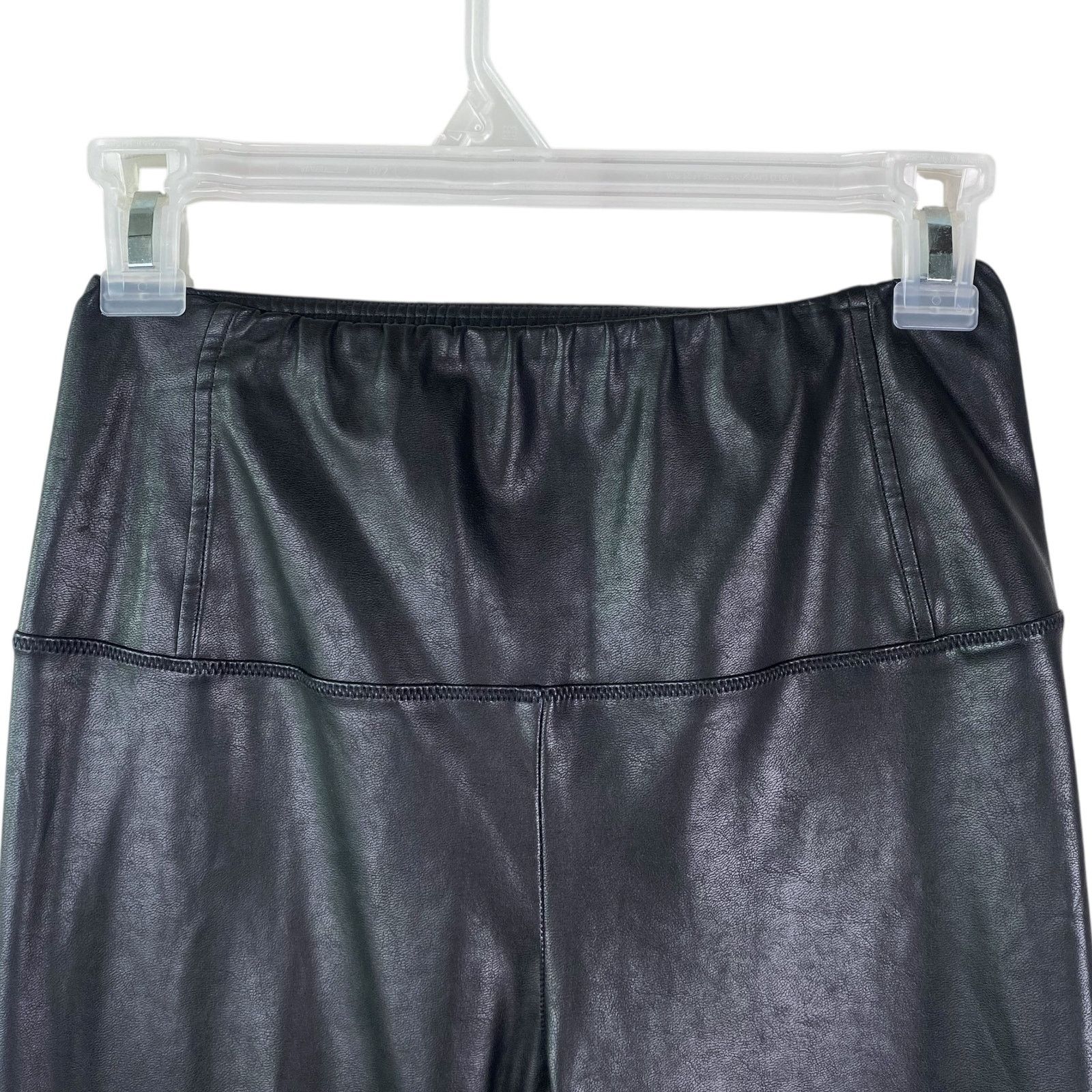Aritzia Wilfred $138 Daria Faux Leather High Waisted Pants SZ S Size 28" / US 6 / IT 42 - 6 Thumbnail