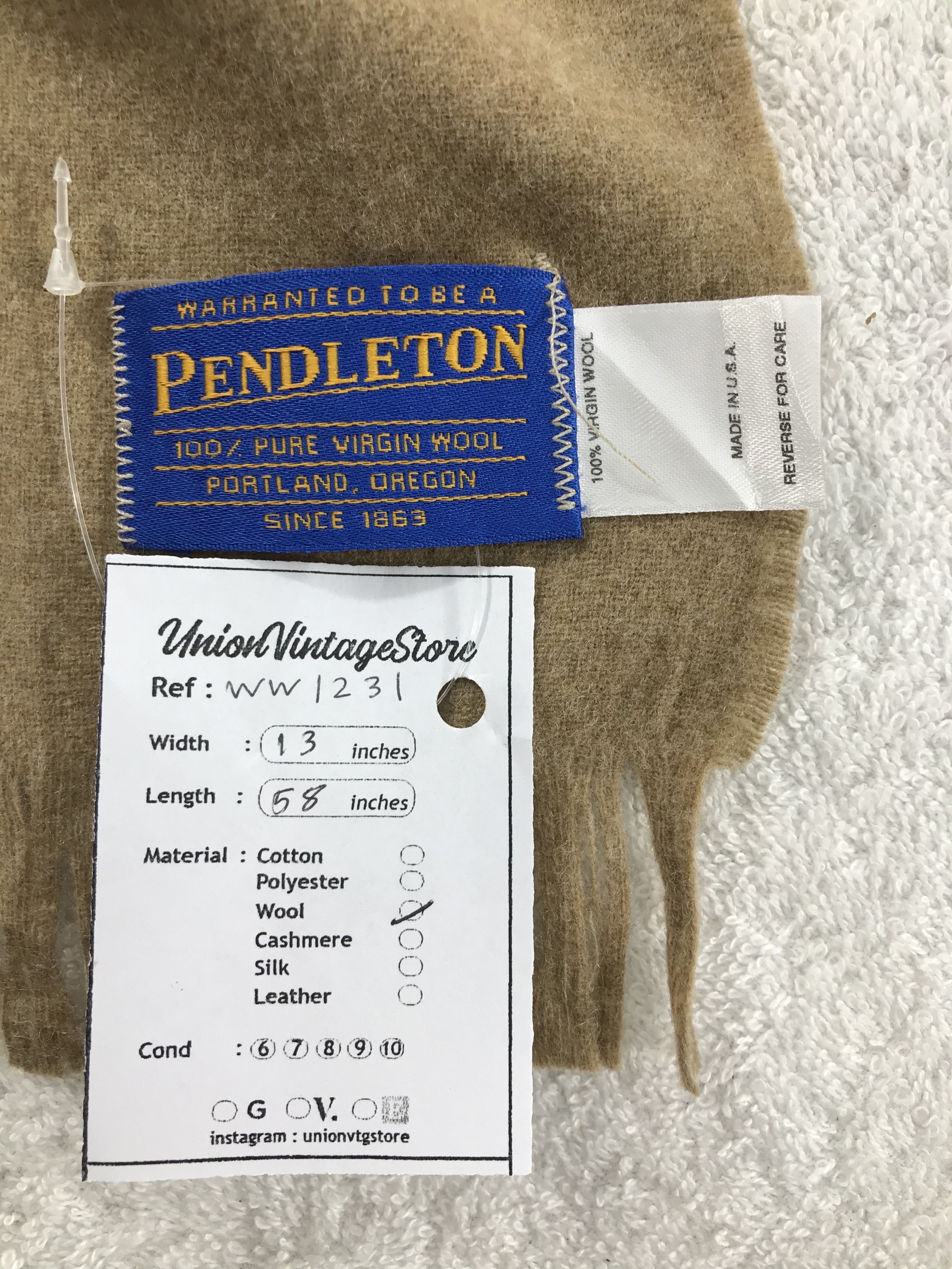 Pendleton Pendleton Scarf / Muffler / Neckwear - WW1231 Size ONE SIZE - 7 Thumbnail