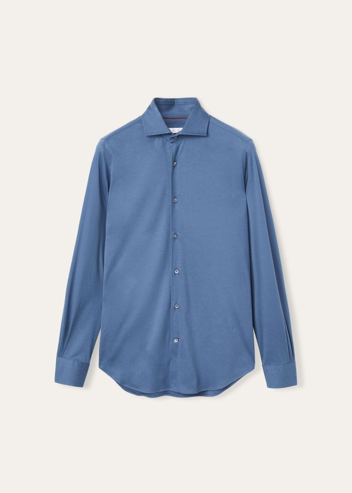 Loro Piana o1srvl11e0325 FAL6123 Andrew Shirt in Blue Size US S / EU 44-46 / 1 - 1 Thumbnail