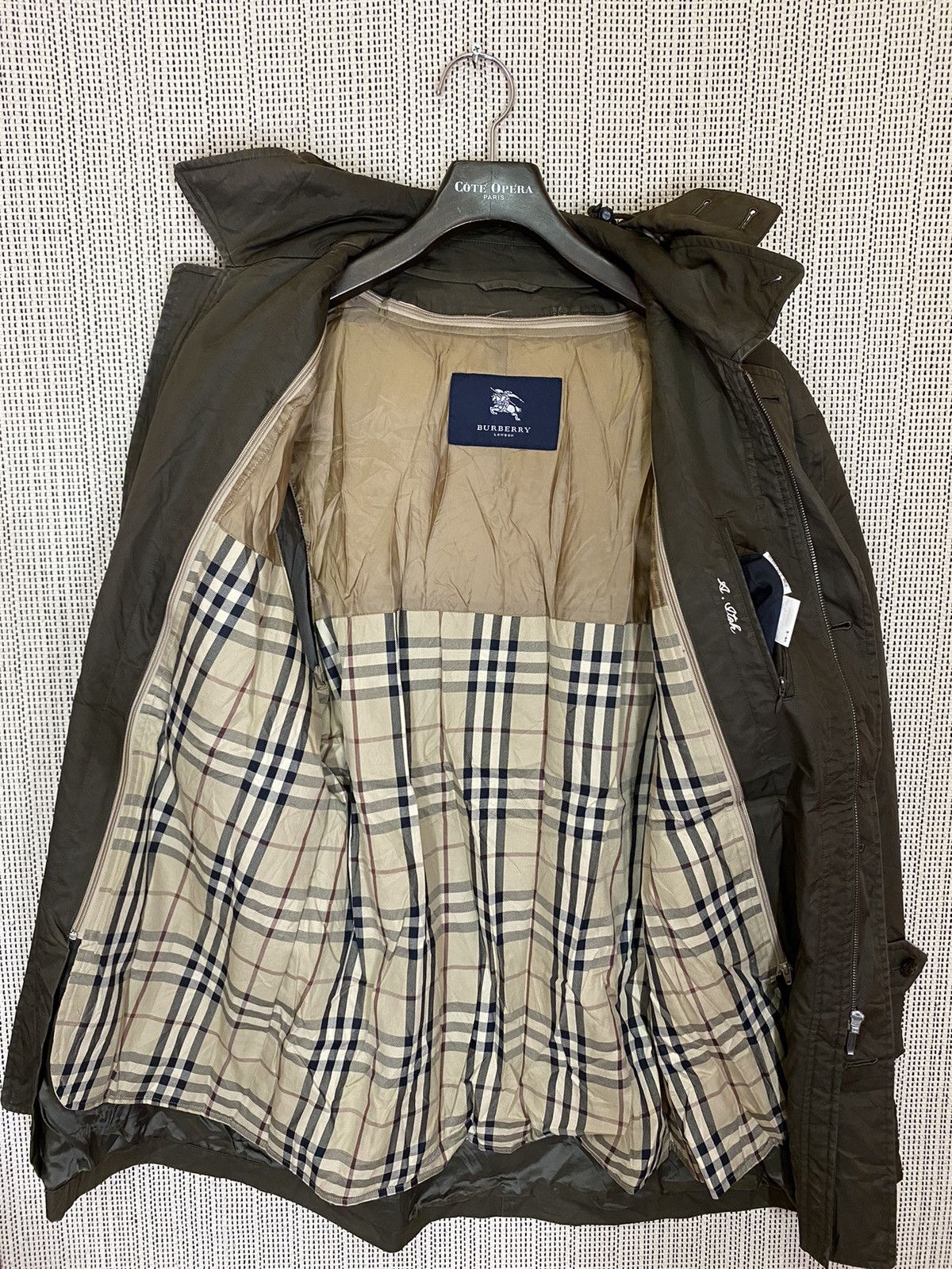 Burberry × Burberry Prorsum × Vintage ‼️VINTAGE BURBERRY LONDON PARKA HOOD INSIDE NOVA CHECK‼️ Size US L / EU 52-54 / 3 - 10 Thumbnail