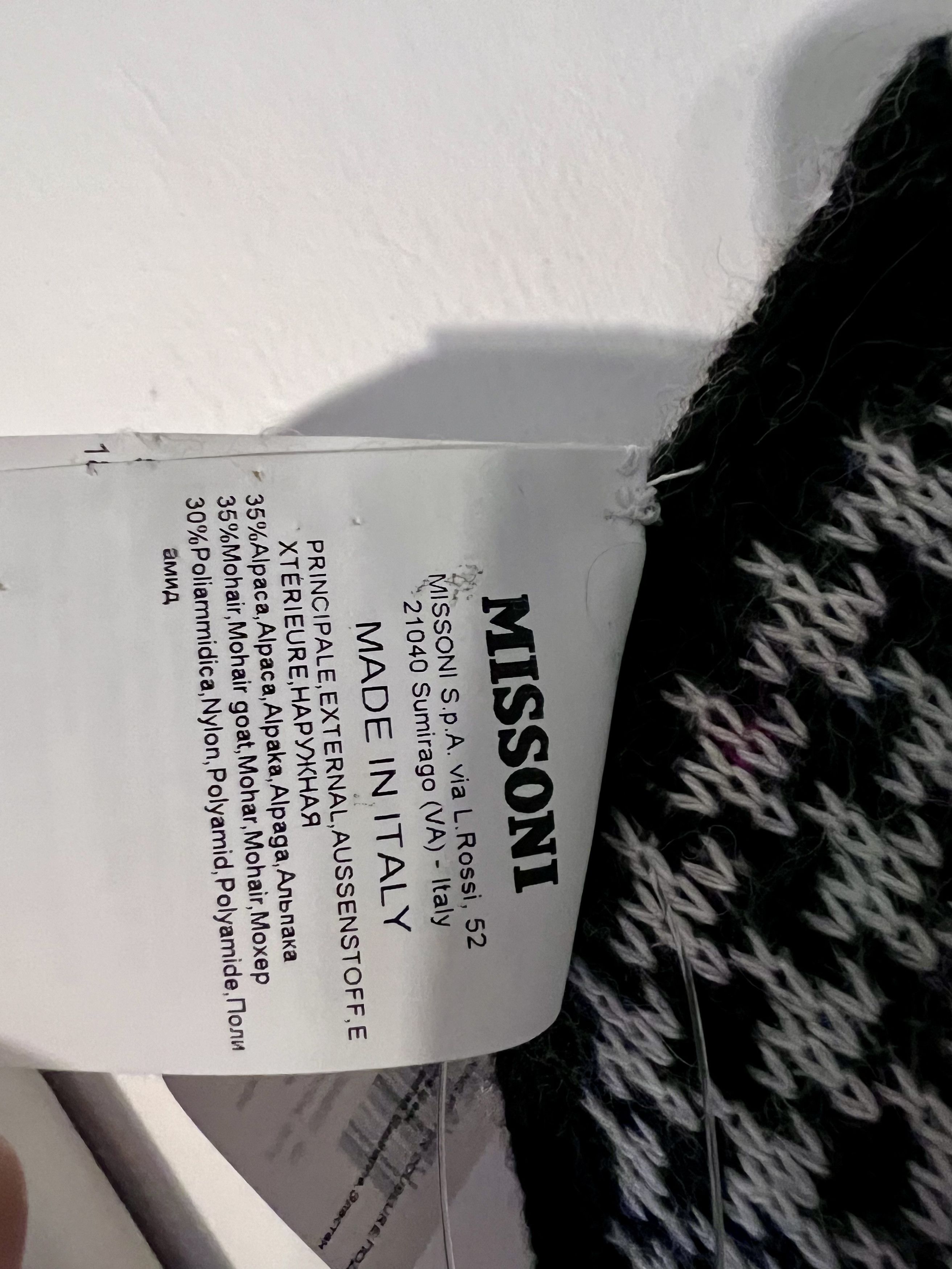 Missoni Missoni ONE SIZE Alpaca Mohair Cape / poncho reversable Size ONE SIZE - 3 Thumbnail