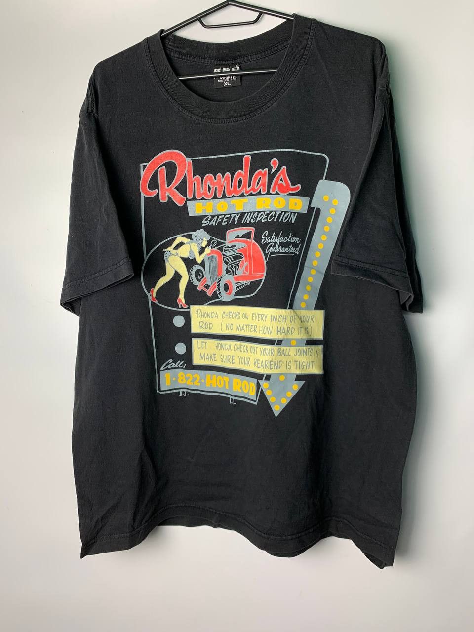 Vintage Retro Hot Rod T Shirt Tee Drag Race Racing Size XL Size US XL / EU 56 / 4 - 1 Thumbnail