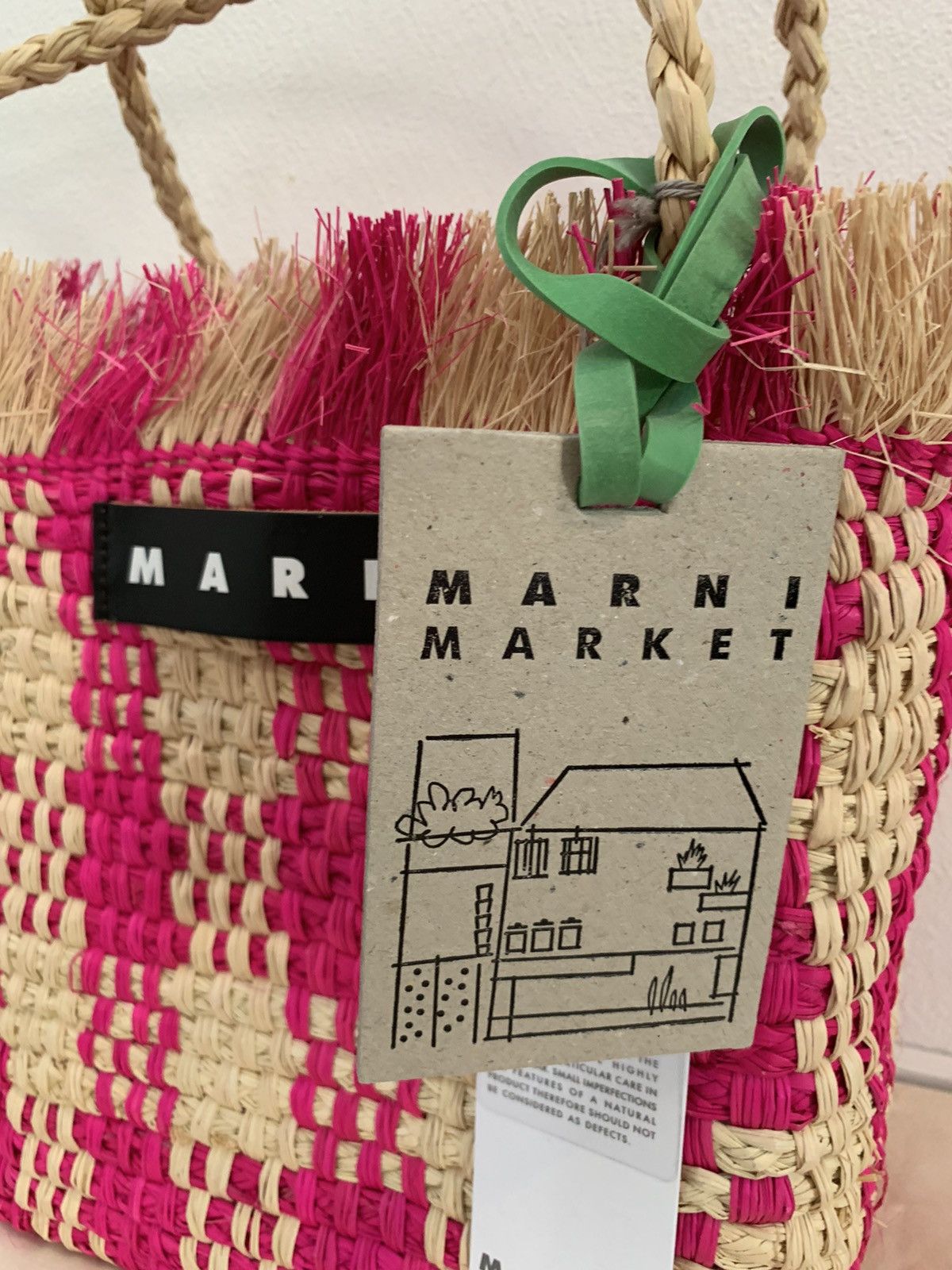 Marni IRACA PALM MED BAG Size ONE SIZE - 10 Thumbnail