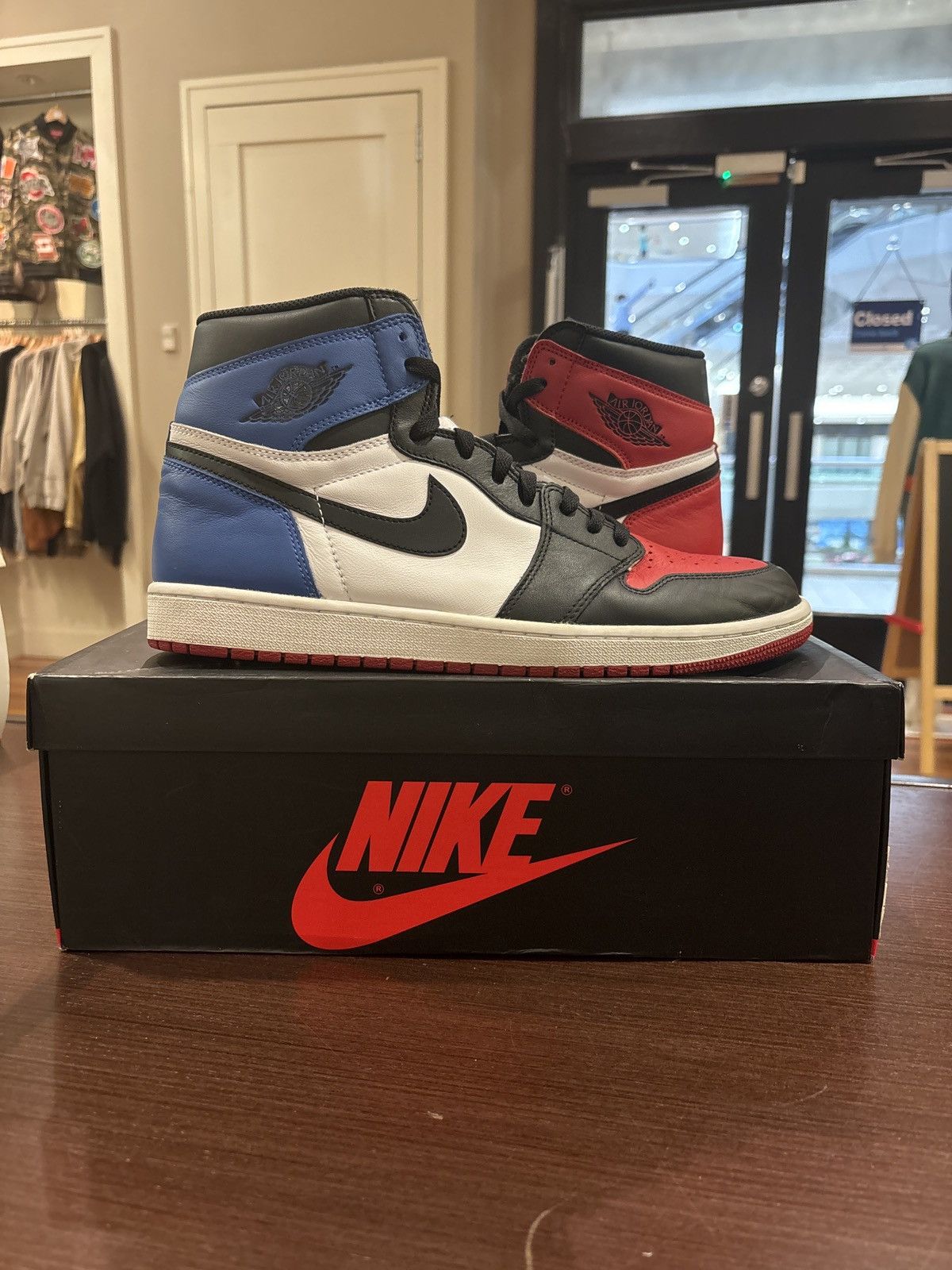 Pre-owned Jordan Brand 1 Retro High Og ‘top 3' Shoes In Black