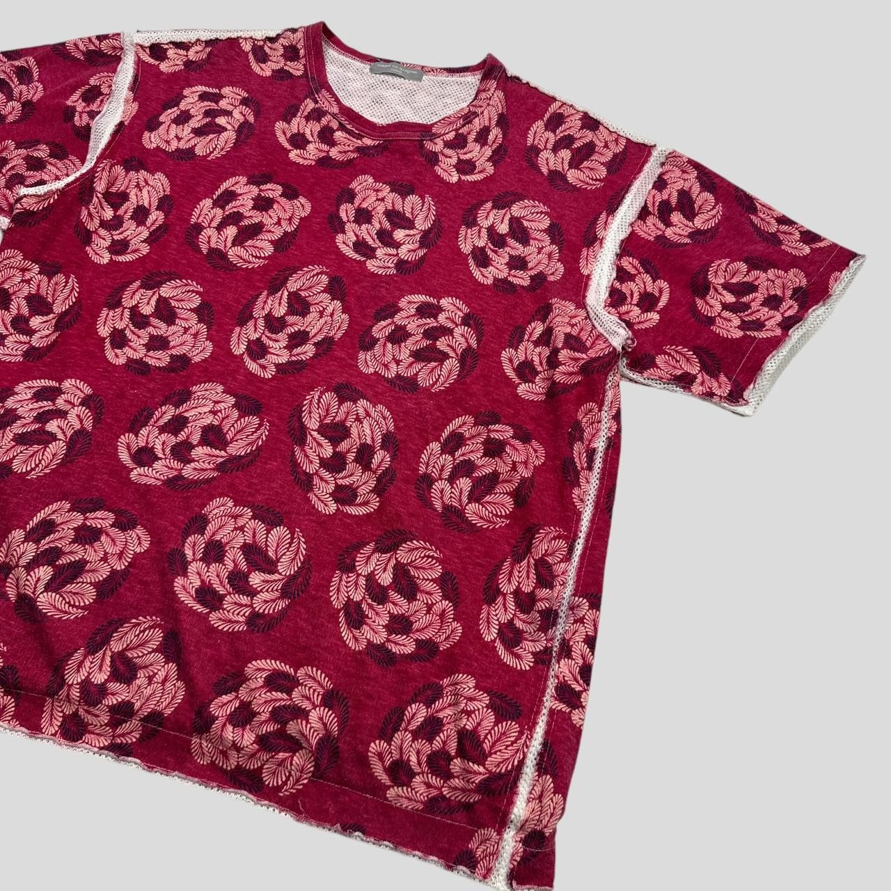 Comme des Garcons Homme CDG Homme 2003 Feather Mesh Layered Technical T-shirt - M Size US M / EU 48-50 / 2 - 3 Thumbnail