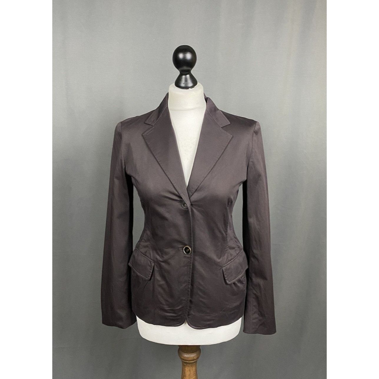 Jil Sander Jil Sander Women's Brown Classic Blazer Sportcoat Jacket Siz Size XS / US 0-2 / IT 36-38 - 1 Thumbnail