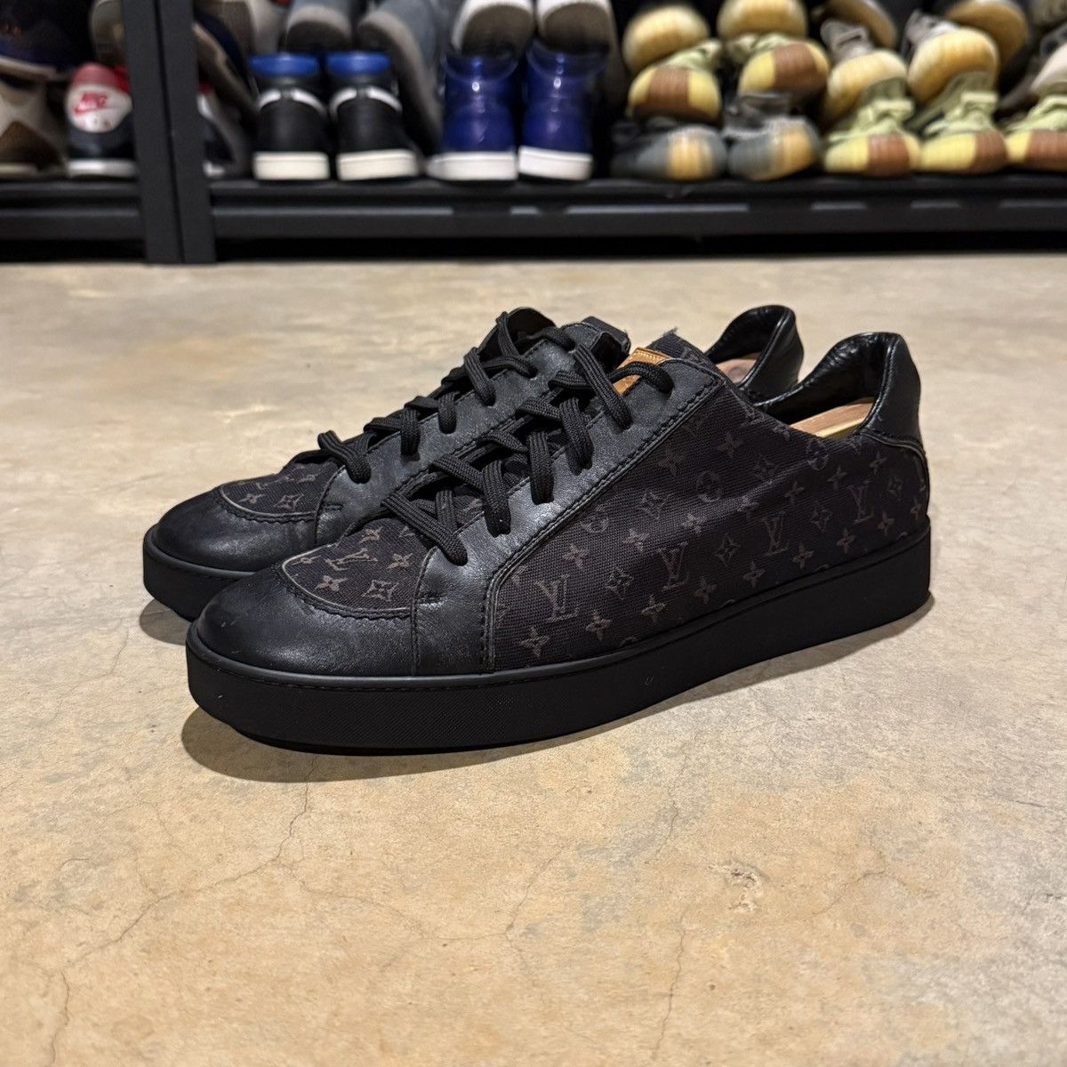 Louis Vuitton Vintage 2000s Louis Vuitton Monogram Skate Sneakers US 11 Size US 11 / EU 44 - 2 Thumbnail