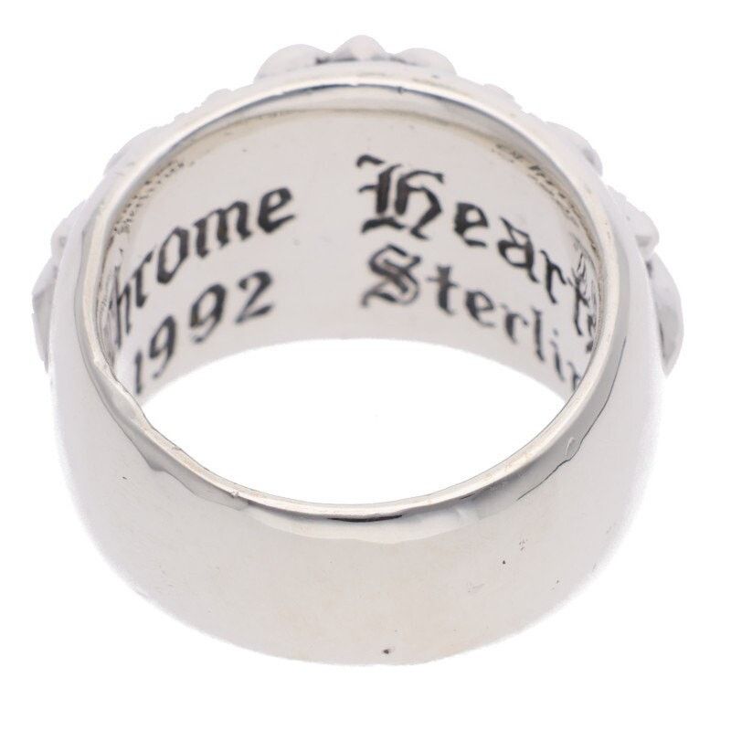 Chrome Hearts Chrome Hearts Floral Cross Silver Ring Size ONE SIZE - 2 Thumbnail