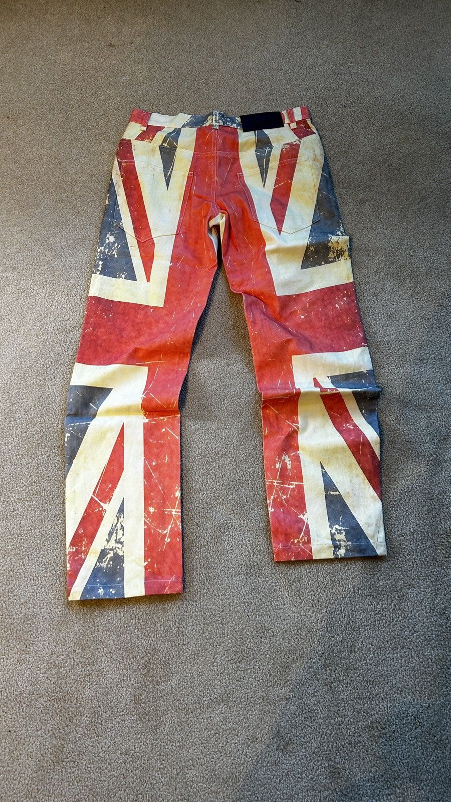 Other Red peaceinwar british flag union jeans Size US 30 / EU 46 - 5 Thumbnail