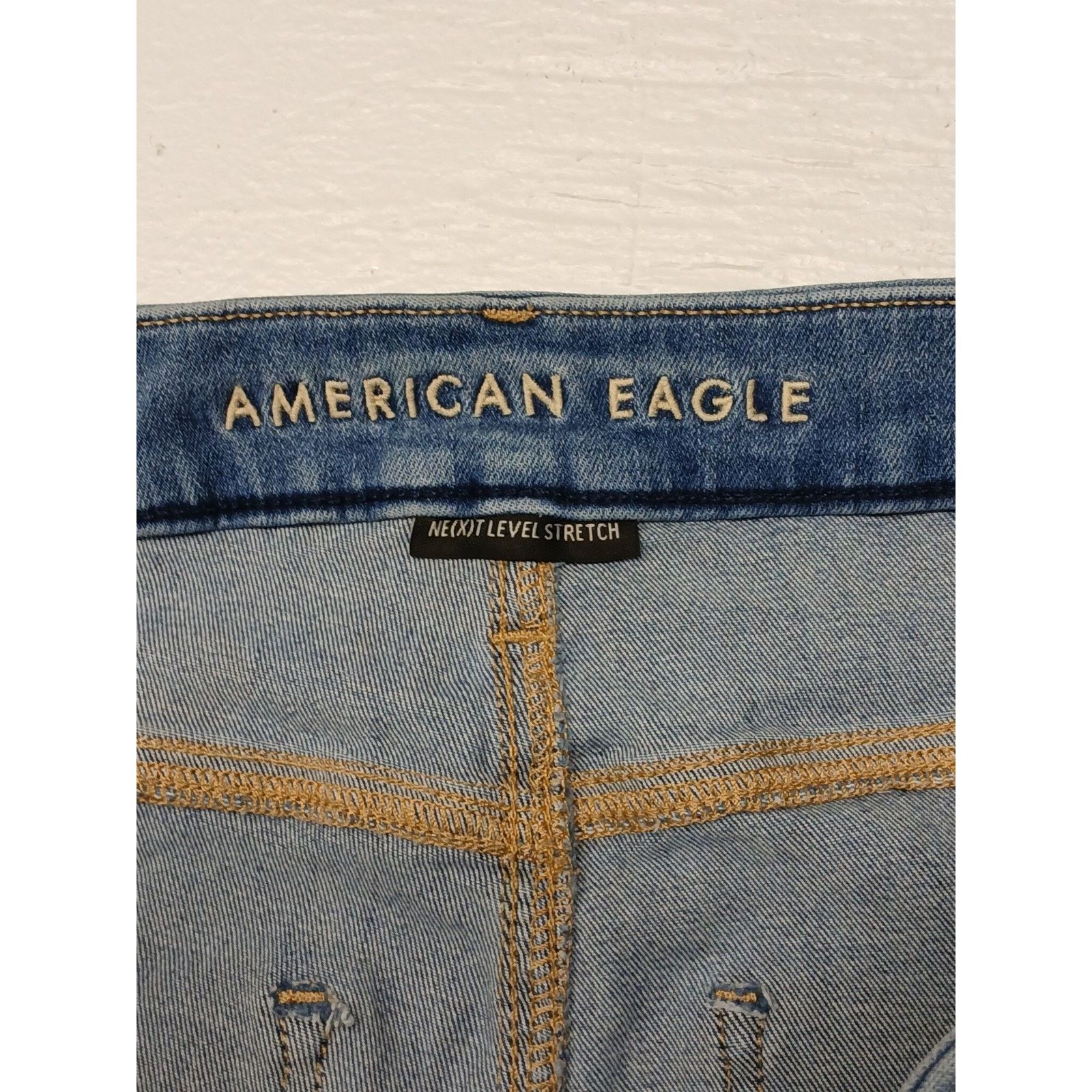American Eagle Outfitters American Eagle Outfitters (14) Next Level Stretch Jeans Size 36" / US 14 / IT 50 - 7 Thumbnail