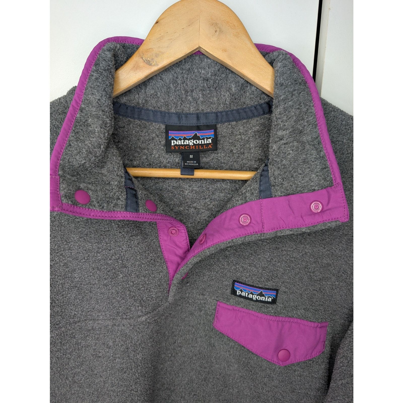 Patagonia Patagonia Lightweight Synchilla Snap-T Pullover Size M / US 6-8 / IT 42-44 - 4 Thumbnail