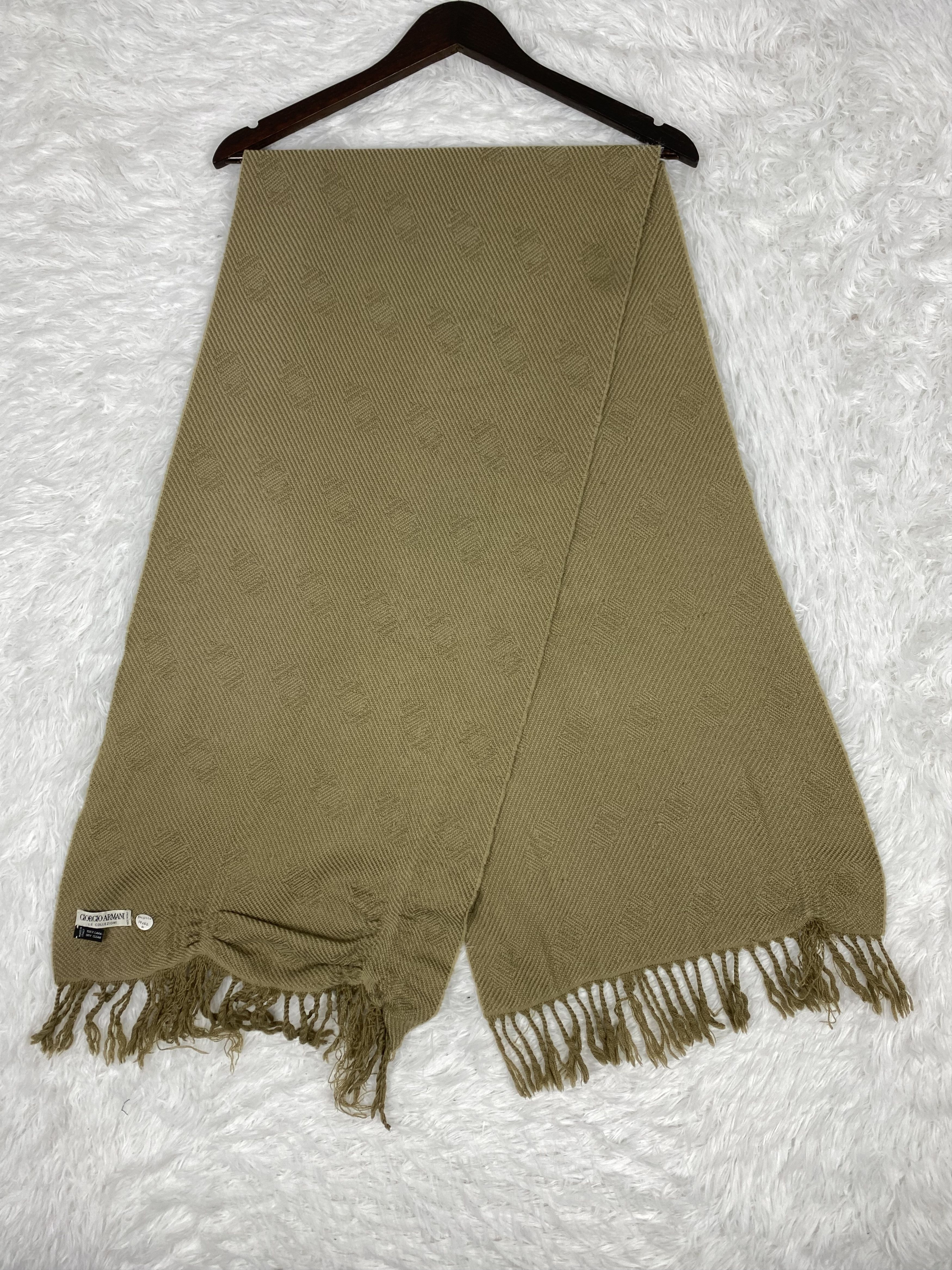 Giorgio Armani Vintage Giorgio Armani Scarf / Muffler Neckwear PM0116 Size ONE SIZE - 1 Thumbnail