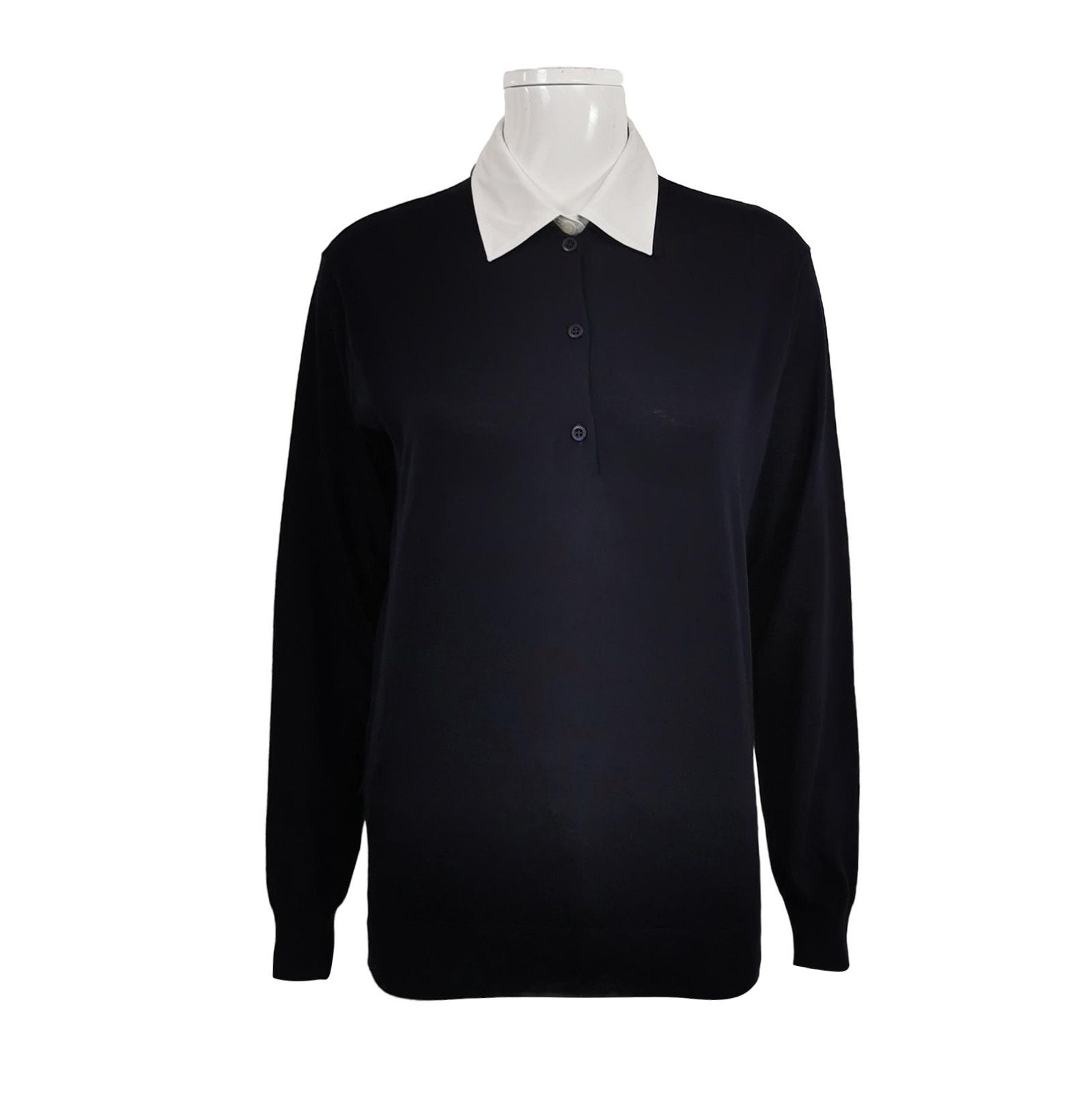 Prada Prada Wool Colorblock Knit Sweater 0089 Size S / US 4 / IT 40 - 1 Thumbnail