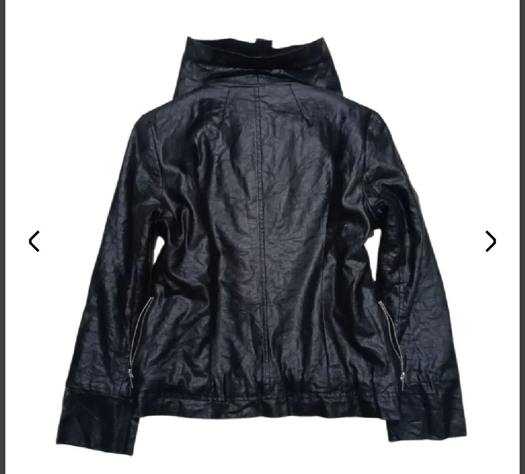Ekam VKEI WAXED ASYMMETRIC JACKET Size S / US 4 / IT 40 - 7 Thumbnail
