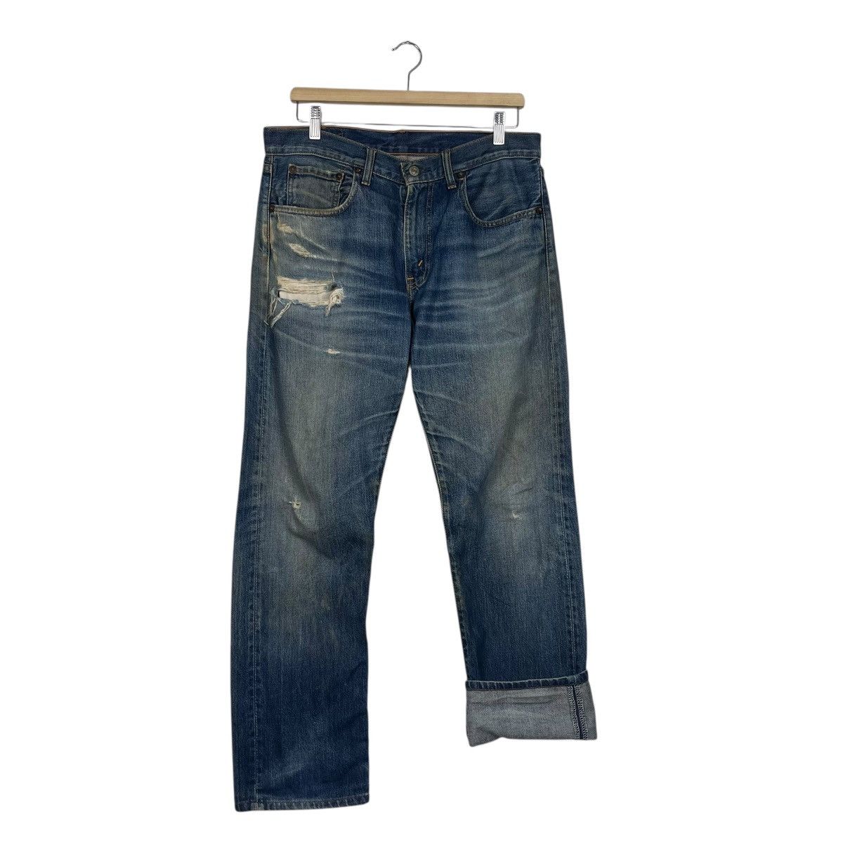 Levi's Vintage Levis Lot 505 Distressed Denim Jeans Size US 34 / EU 50 - 7 Thumbnail