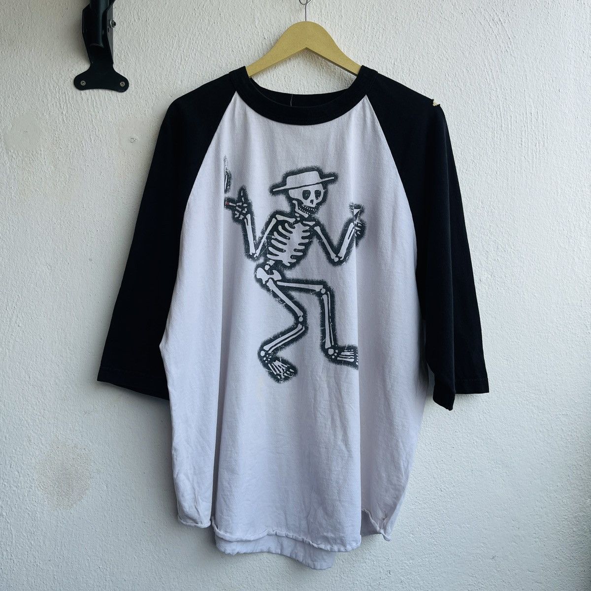 Vintage Vintage Social Distortion Streetwear Raglan TShirt Size US XXL / EU 58 / 5 - 1 Thumbnail