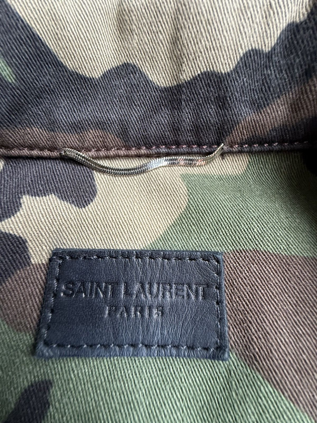 Saint Laurent Paris SS16 Saint Laurent camo yeah baby jacket Hedi Slimane L surf Size US L / EU 52-54 / 3 - 22 Thumbnail