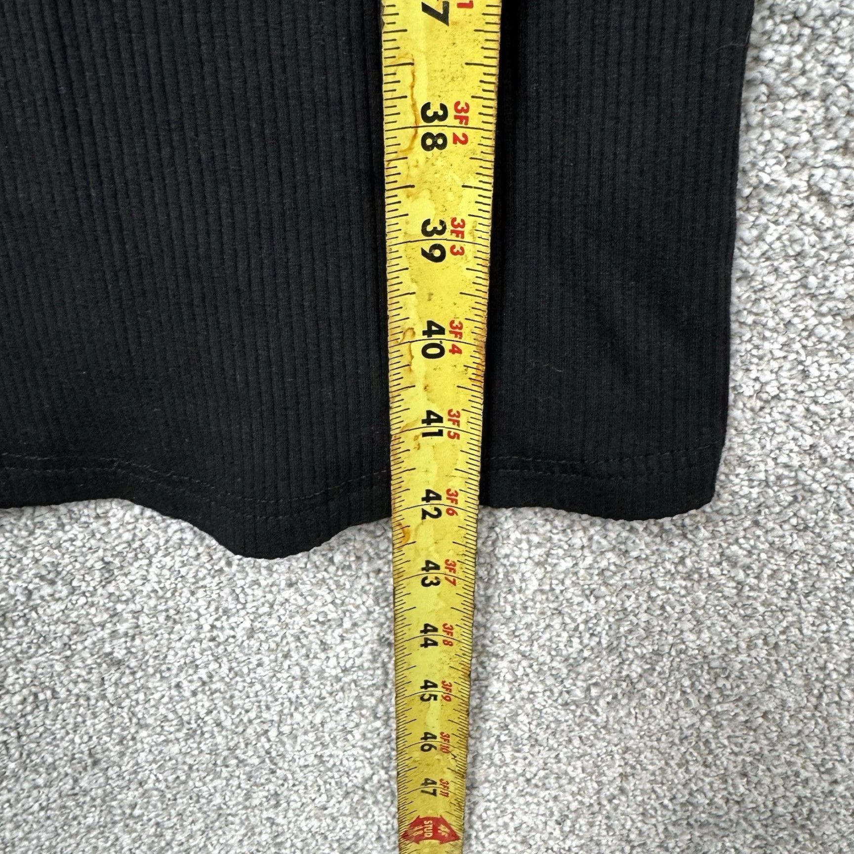 Aeropostale Aeropostale Dress Sz Small Ribbed Stretch Bodycon Clean Girl Minimalist Layering Size S / US 4 / IT 40 - 3 Thumbnail