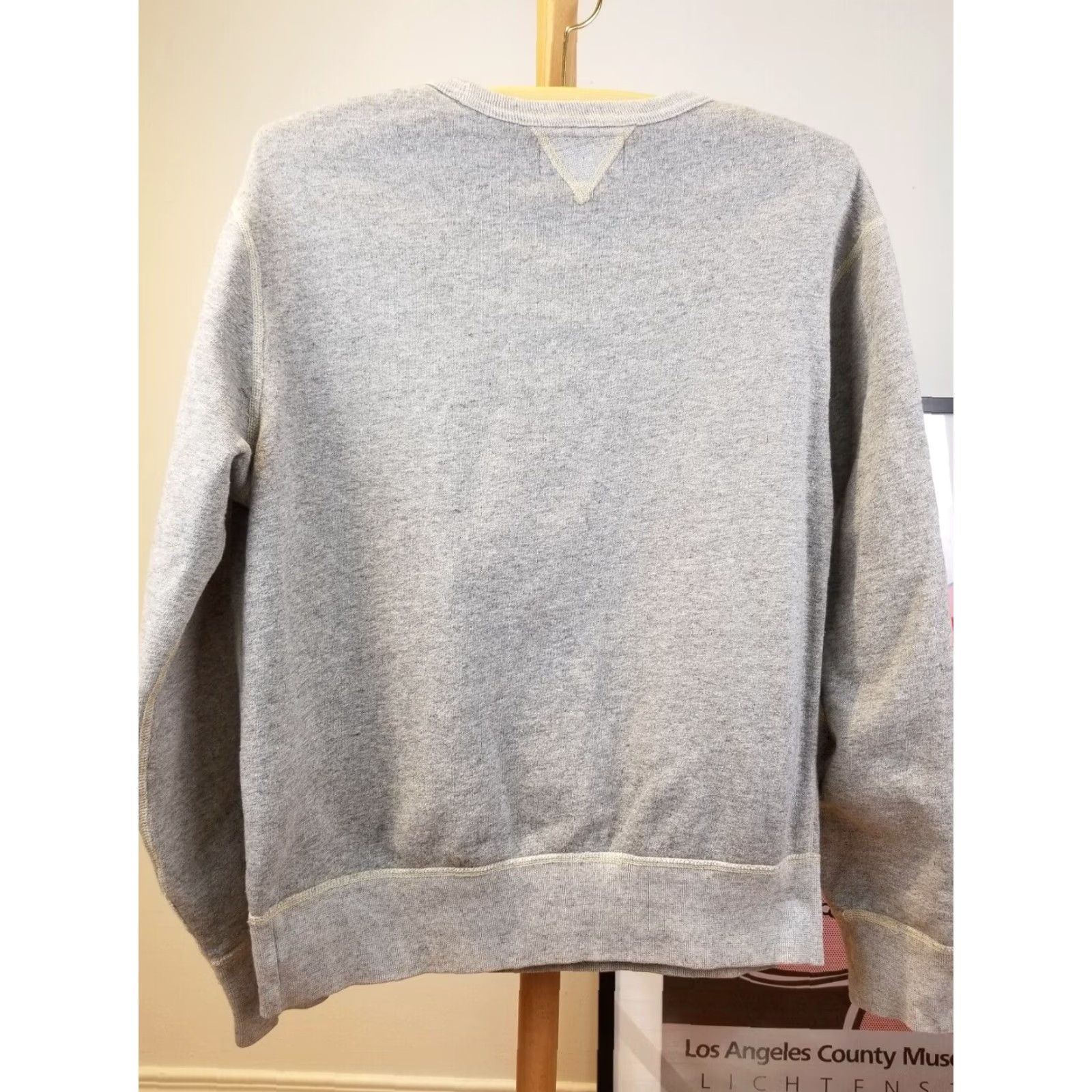 Vintage VINTAGE RALPH LAUREN POLO COUNTRY DOUBLE V NECK GRAY SWEATSHIRT L Mens Size US L / EU 52-54 / 3 - 6 Thumbnail