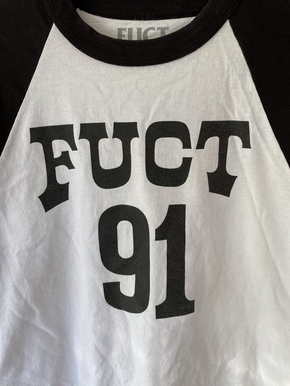 FUCT Vtg FUCT 91 raglan logo Size US M / EU 48-50 / 2 - 4 Thumbnail