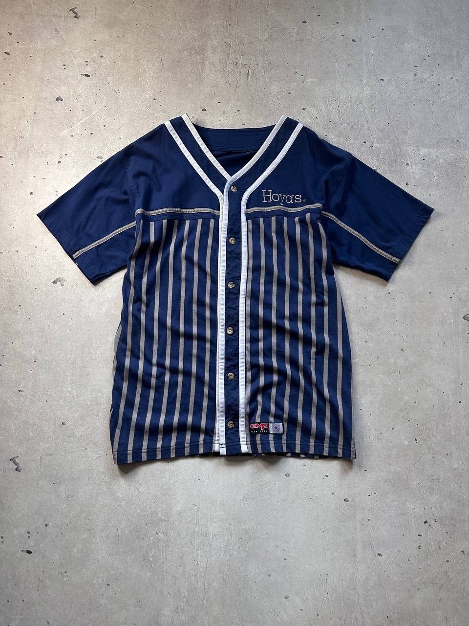 Vintage CMP Georgetown Hoyas Sport University Baseball Jersey Shirt Size US M / EU 48-50 / 2 - 4 Thumbnail