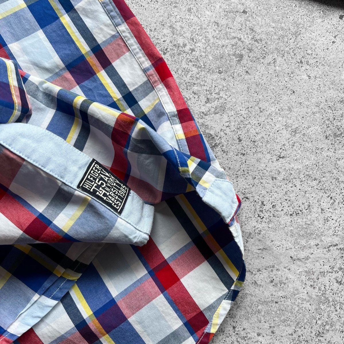 Designer × Tommy Hilfiger Tommy Hilfiger Multicolor Plaid Long Sleeve Button Shirt Size US S / EU 44-46 / 1 - 6 Thumbnail