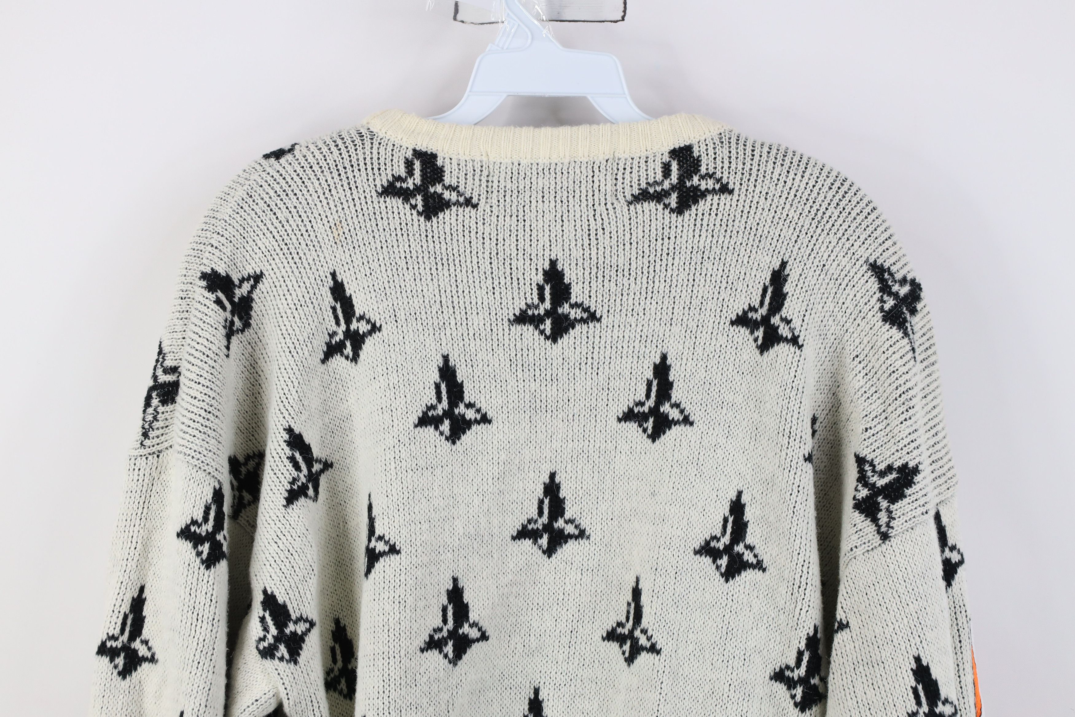 Vintage Vintage 90s Streetwear Coat of Arms Knit Crewneck Sweater Size S / US 4 / IT 40 - 12 Thumbnail