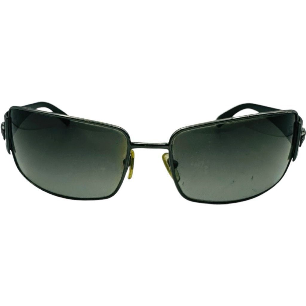 Versace VERSACE Medusa Logo Sunglasses Black Gray Silver Gradient Le Size ONE SIZE - 5 Thumbnail