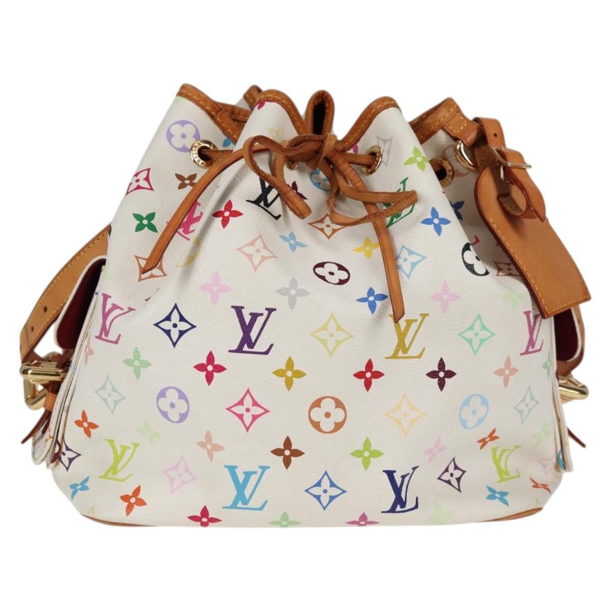 Louis Vuitton Louis Vuitton Petit Noe Handbag Monogram Multicolor Size ONE SIZE - 1 Thumbnail