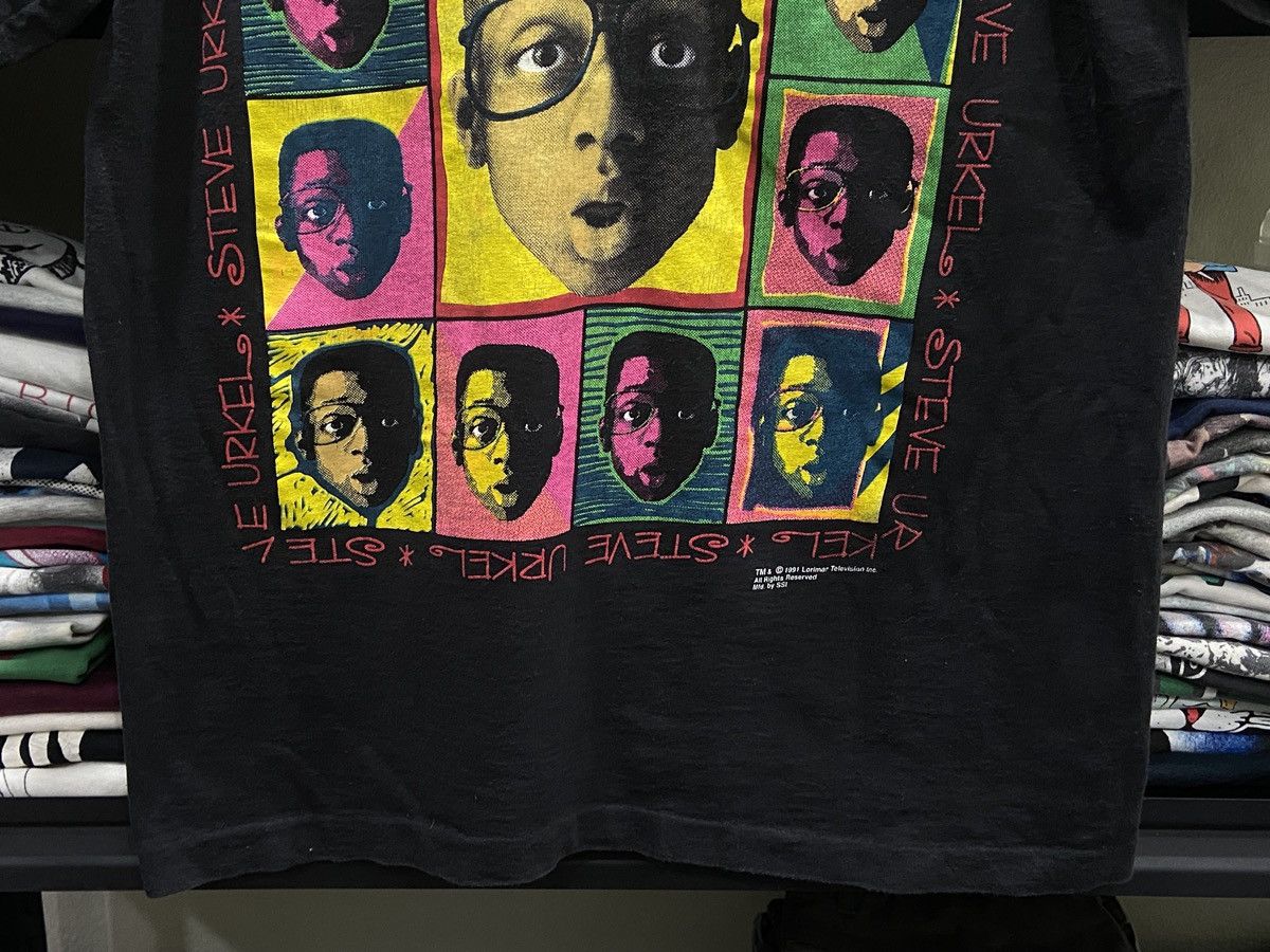 Vintage Vintage 90s Steve Urkel Family Matters Movie Sitcom TShirt Size US M / EU 48-50 / 2 - 3 Thumbnail