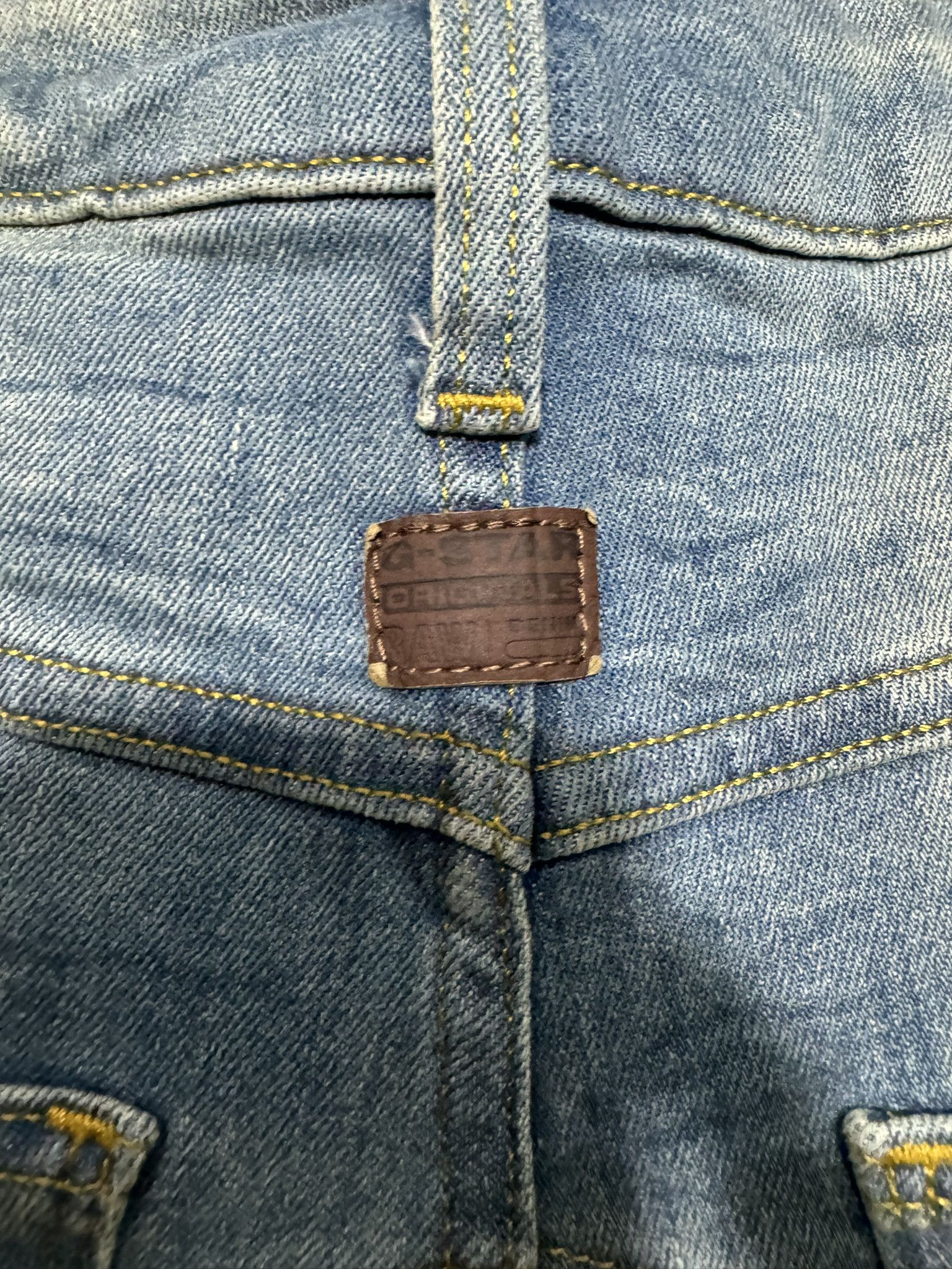20471120 × Beauty Beast × G-Star Y2K G Star Raw Bikers Pants Balmain Style Jeans Size US 32 / EU 48 - 7 Thumbnail