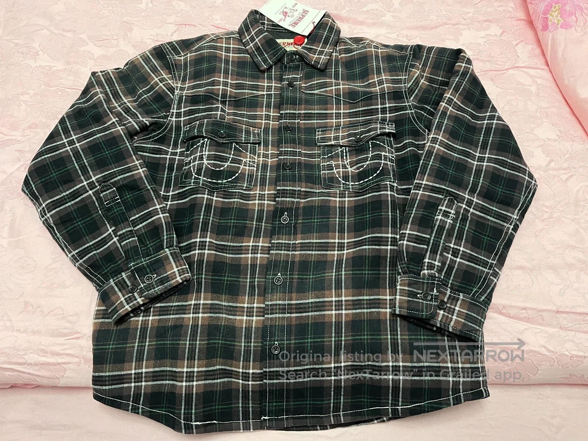 Supreme Supreme 25FW True Religion Quilted Shirt Jacket. Size US S / EU 44-46 / 1 - 1 Thumbnail