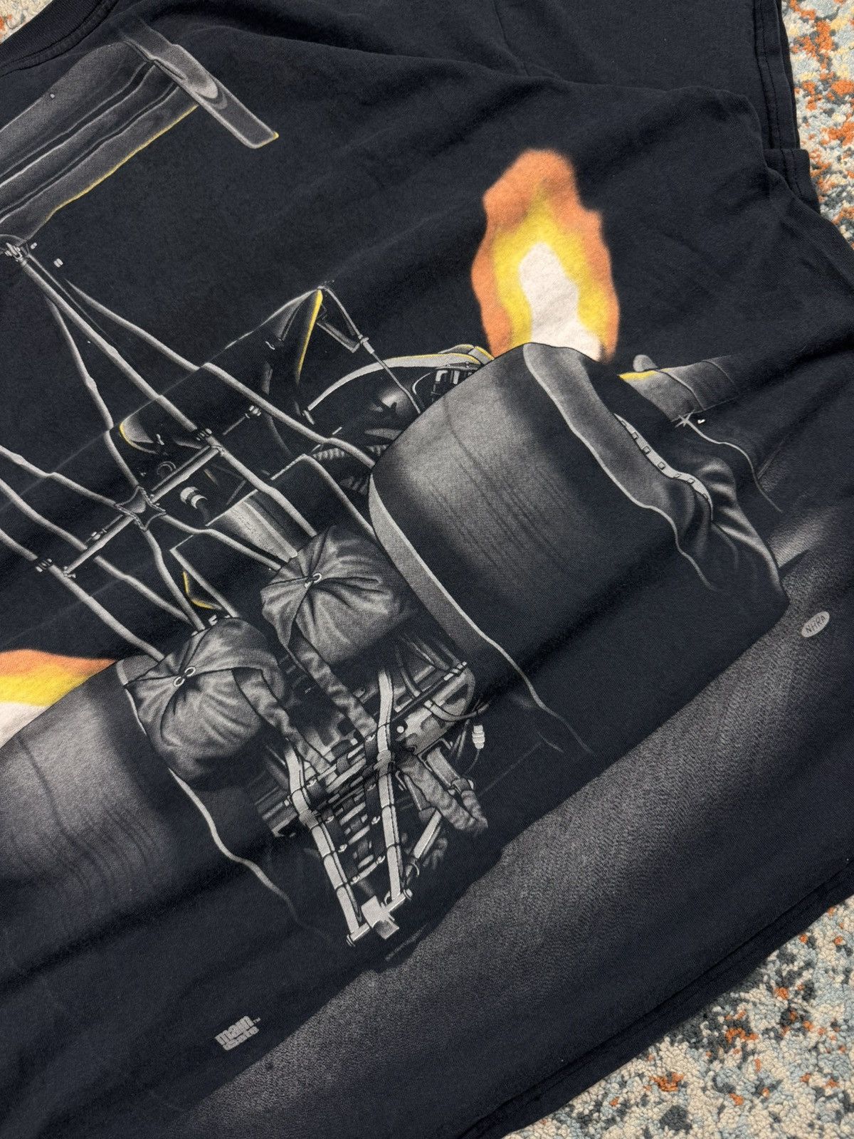 Vintage Vintage NHRA Dragster all over print tee Size US XXL / EU 58 / 5 - 8 Thumbnail