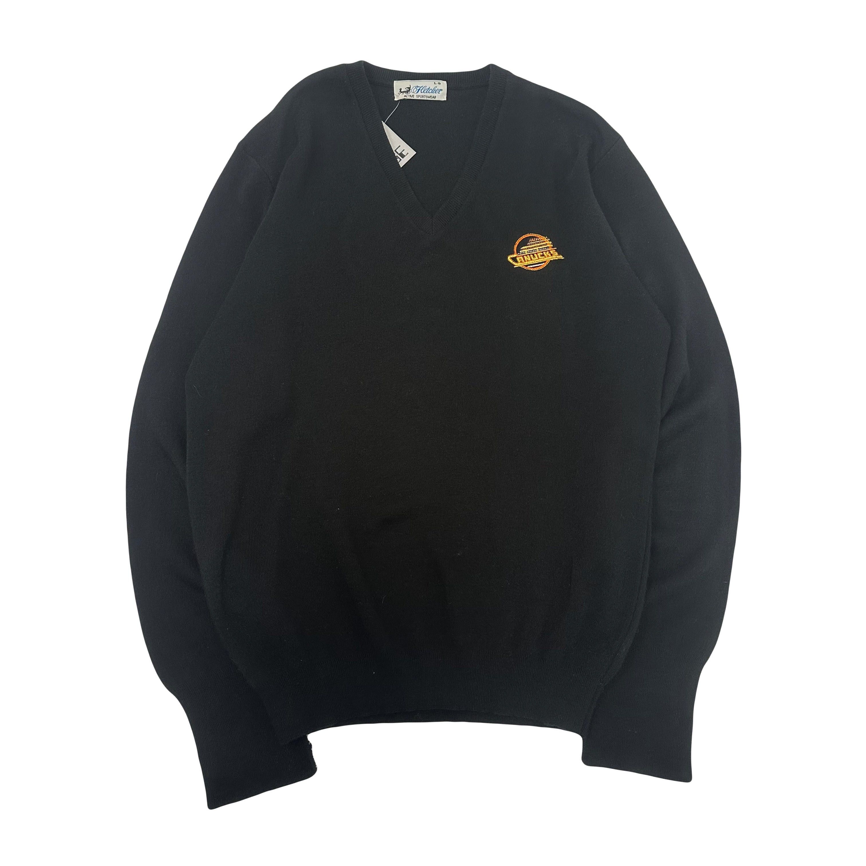Vintage Vintage Vancouver Canucks Mini Logo Sweater L Size US L / EU 52-54 / 3 - 1 Thumbnail