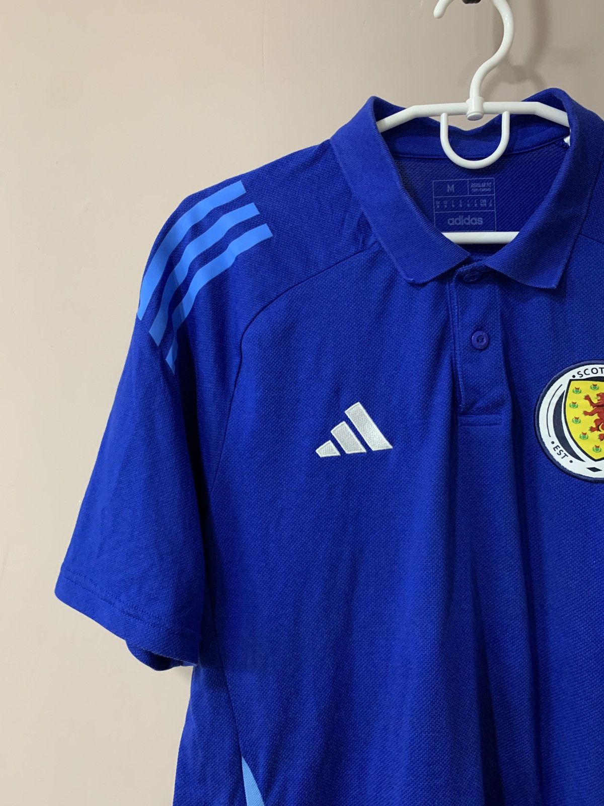Adidas Scotland 22/23 Training Football Polo Shirt Adidas Soccer M Size US M / EU 48-50 / 2 - 3 Thumbnail