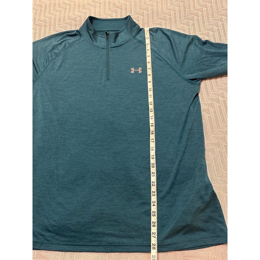 Under Armour Under Armour green loose fit quarter zip pullover size XL Size US XL / EU 56 / 4 - 7 Thumbnail