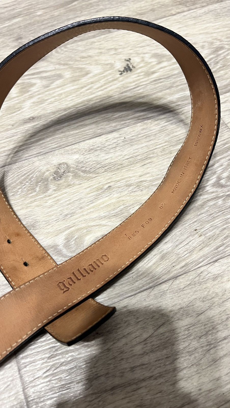 John Galliano Galliano vintage belt Size 36 - 3 Thumbnail