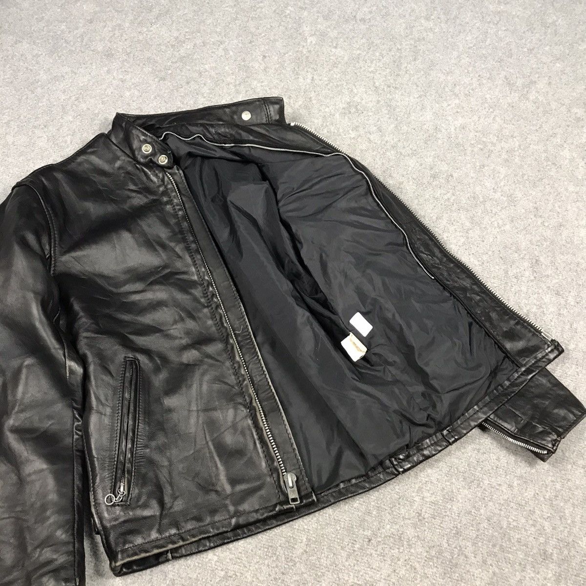 If Six Was Nine × Schott Schott leather jacket biker style punk black jacket Size US S / EU 44-46 / 1 - 17 Thumbnail