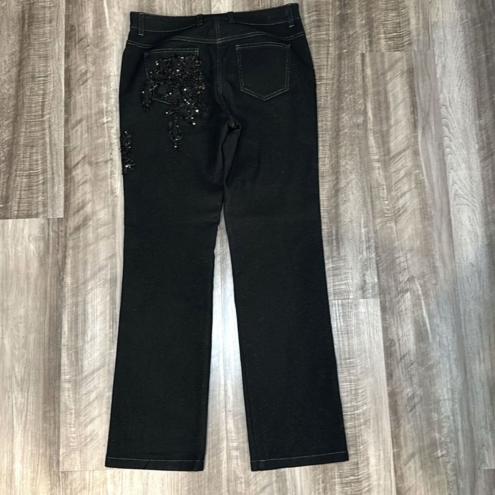 Escada Escada Sequined Embellished Sparkling Jeans 38 Size 30" / US 8 / IT 44 - 2 Thumbnail