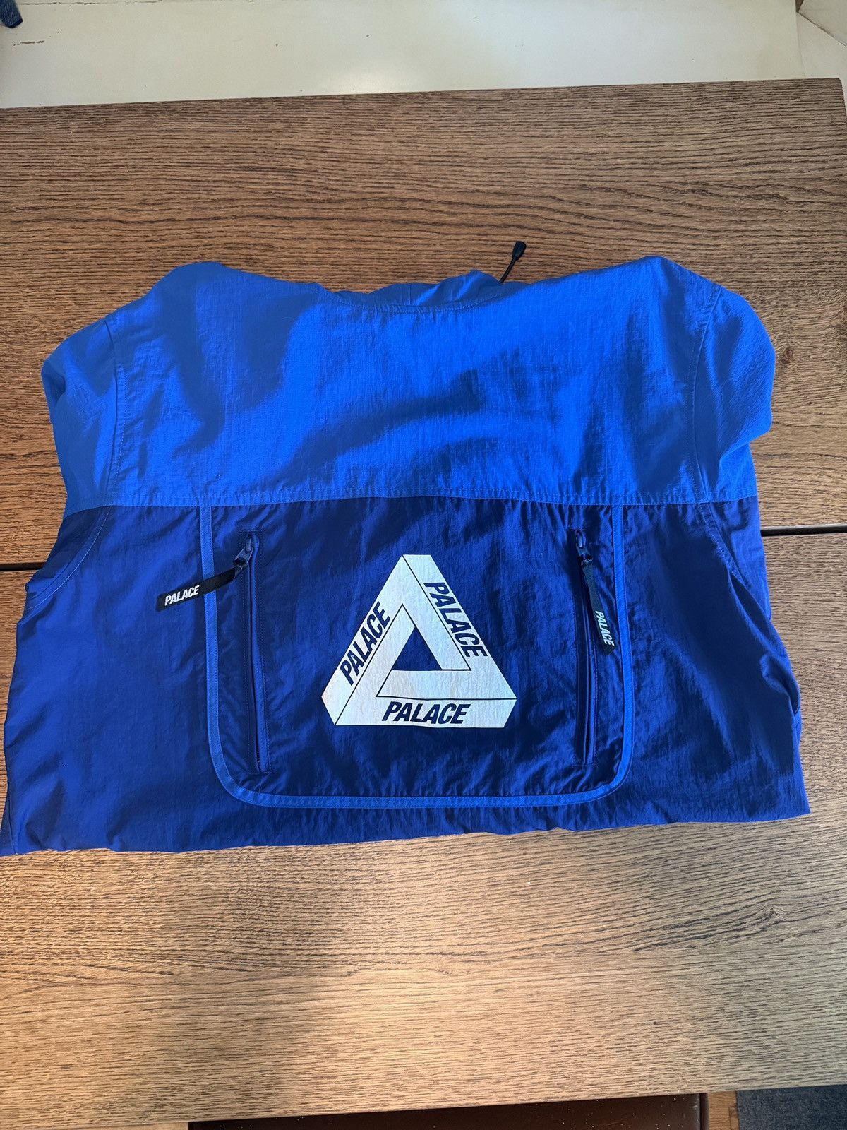 Palace PALACE OVER PARK SHELL TOP - BLUE XL Size US XL / EU 56 / 4 - 1 Thumbnail