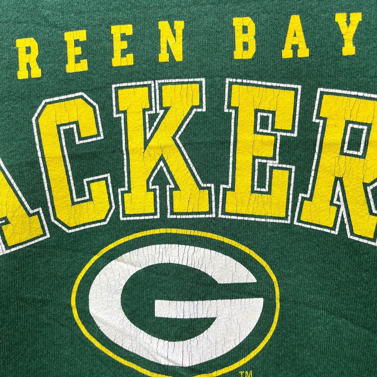 NFL × Vintage Vintage 90s Green Bay Packers Crewneck Large Made in USA NFL Size US L / EU 52-54 / 3 - 6 Thumbnail